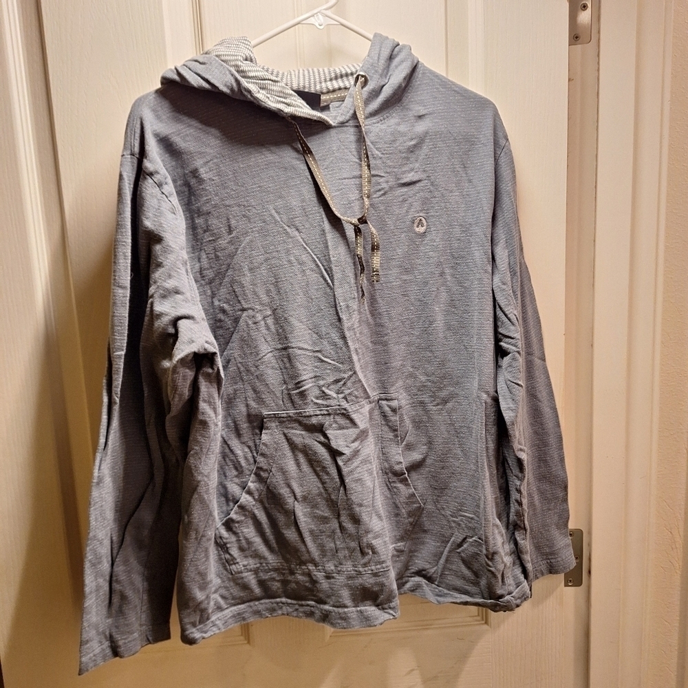 Airwalk Lightweight Hoodie Blue Shirt Large